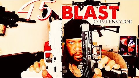 CANIK 45 BLAST TP9 SFX Whiteout Signature Series COMPENSATOR UPGRADE