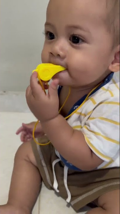 Bayi main peluit