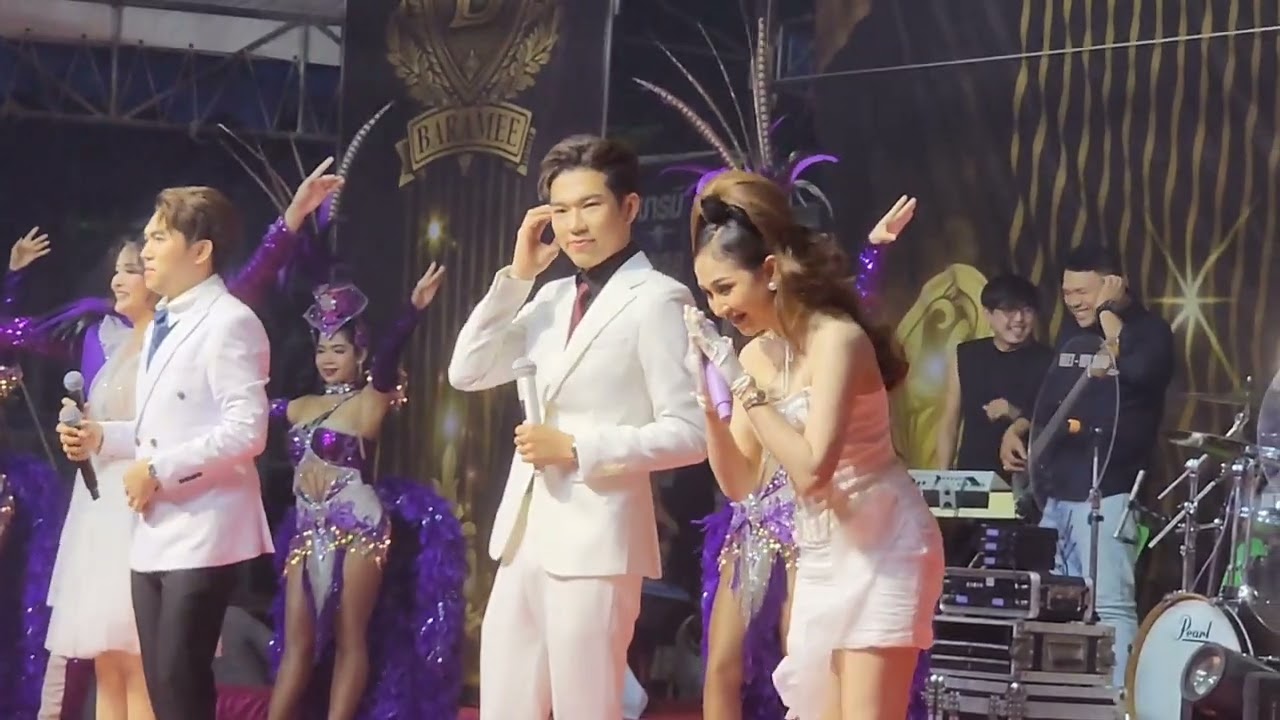 #นุ่นดำดง & #นุกฤษฎา & #แนทรุ่งฟ้า - รวมสามนอเต็มโชว์ #รุ่งฟ้ากฤษฎาบารมี งานไหว้ครู