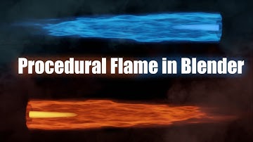 How to Make a Procedural Flame in Blender 2.83!