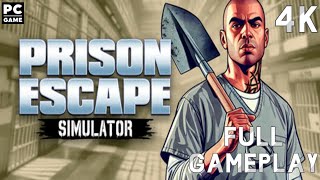 Prison Escape Simulator: Dig Out Gameplay 4K PC Game No Commentary