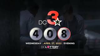 DC LOTTERY Evening 04/27/2022