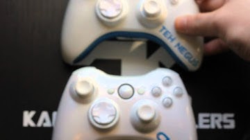 Custom Painted Xbox 360 Controllers | Teh Negus and Chapy