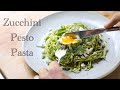 Garden Zucchini Pesto Pasta