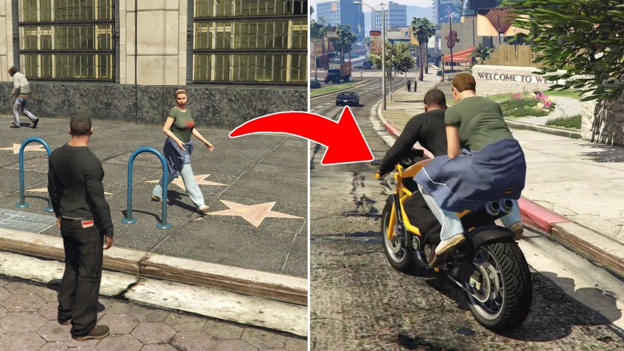 How To Pick Up Random Women In GTA 5 YouTube 