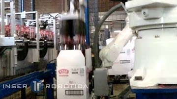 Complete robotic solution for carton forming, filling and closing.