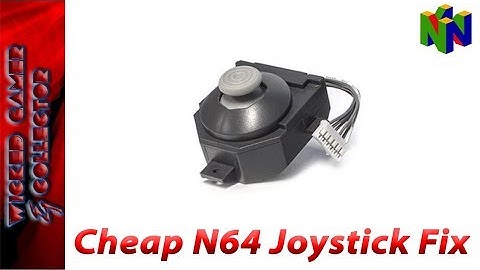 Cheap way to replace your Nintendo 64 Joystick Controller !!