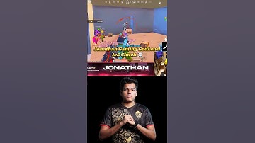 JONATHAN GAMING GODLEVEL 1V5 CLUTCH ☠️#bgmi #jonathangaming #jonathanlive #1v4clutch