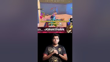 JONATHAN GAMING GODLEVEL 1V5 CLUTCH ☠️#bgmi #jonathangaming #jonathanlive #1v4clutch