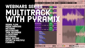 Multichannel recording and basic editing in Pyramix / ENGLISH