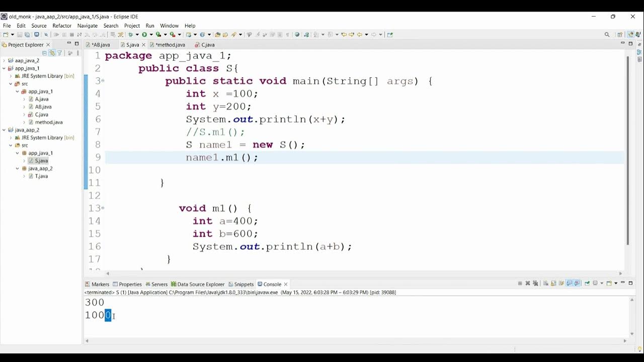 Static and Non Static Method in Java in Hndi || Static vs Non-Static ...