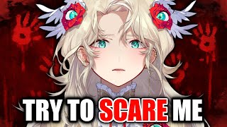 CHAT TRIES TO SCARE ME 【NIJISANJI EN | Aia Amare 】