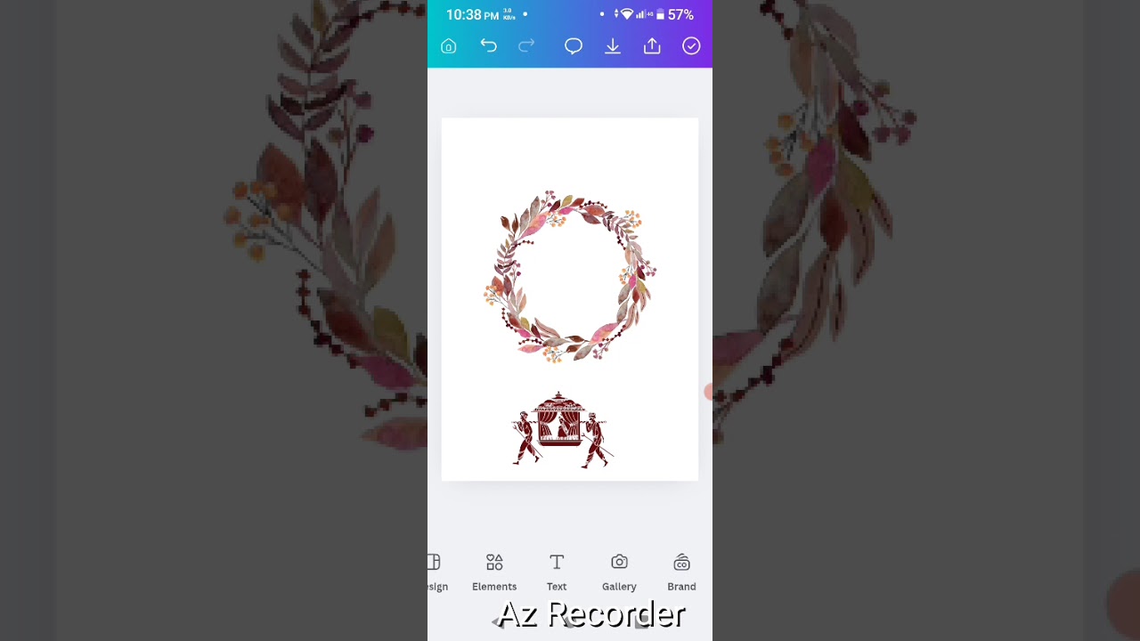 Canva per professional wedding card banna Ka trika part 2