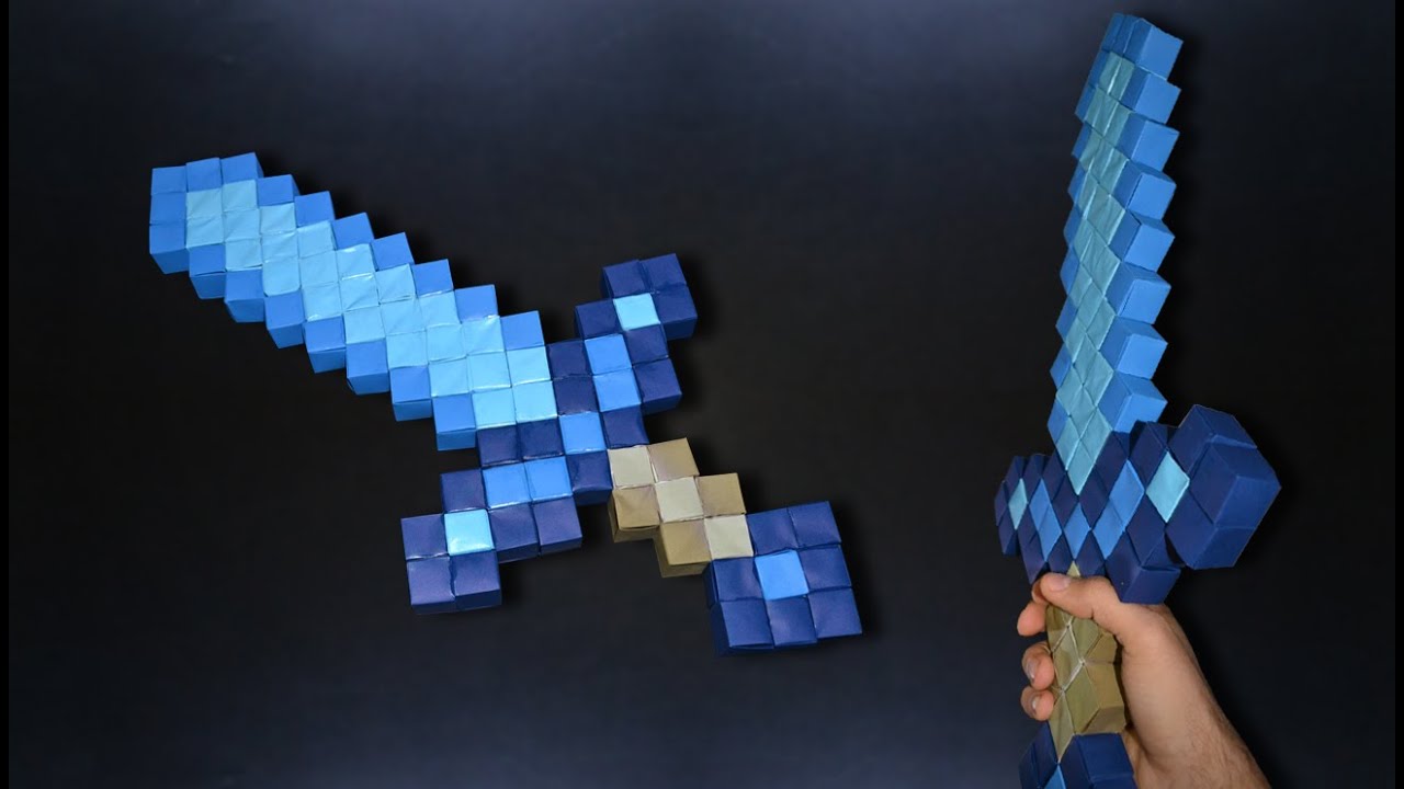 Minecraft Sword - Cube Game Replica