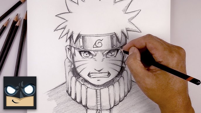 Naruto, Drawing by Sabrina Lacale
