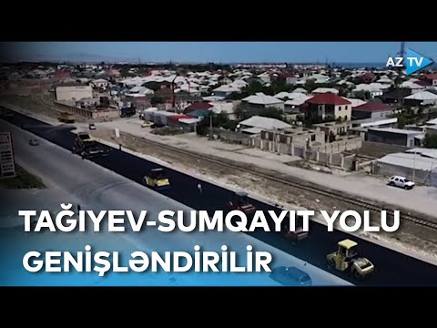 Hacı Zeynalabdin Tağıyev-Sumqayıt yolu genişləndirilir