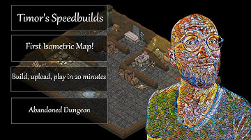 Battlemap Speedbuild #8 - Isometric Dungeon in under 20 minutes!