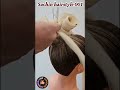 high bun Rose hairstyle 👈#short #trending #hairstyle #braidmaids #ytshorts