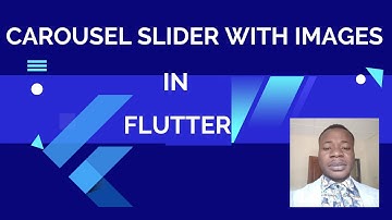 Carousel Slider With Image In Flutter 2022