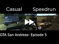 Casual VS Speedrun in GTA San Andreas #5 - Last Missions Before We Leave Los Santos