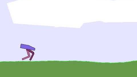 My final walker for BipedalWalker-v2