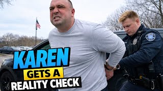 POST OFFICE WORKERS GIVES MALE KAREN A REALITY CHECK  #reaction #viral 