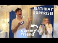 Cammy Surprises Her Friend on His Birthday!