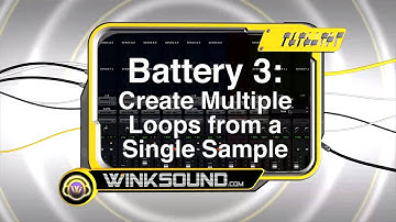 Native Instruments Battery 3: Create Multiple Loops From A Single Sample | WinkSound