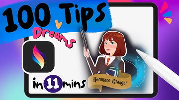 100 Procreate Dreams tips in 11 mins #procreate