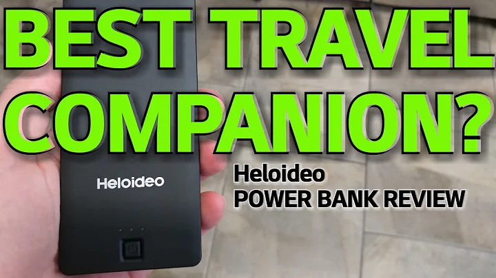 BEST TRAVEL COMPANION? Heloideo Power Bank REVIEW (Over one month tested)
