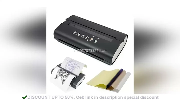 MT200 Tattoo Stencil Printer Machine Transfer Thermal Copier Professional Tattoo Photo Copy Drawing