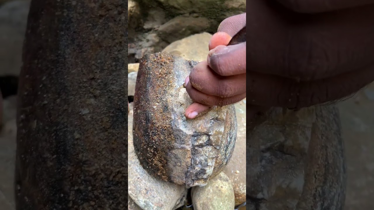 Man Splits Hard  Stone Easily and Quickly  