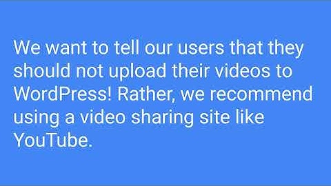 Embed a Facebook Video in WordPress Website
