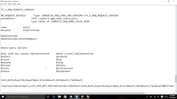 OData Query Options Open SAP