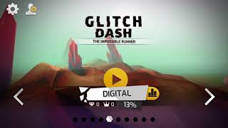 Glitch Dash Gameplay - IMPOSSIBLE RUNNER