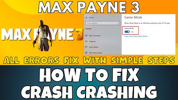 How to Fix Max Payne 3 Crashing Issue  ✅ (2023) 100% Working Method