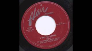 LITTLE JOHNNY JONES - I MAY BE WRONG - FLAIR chords