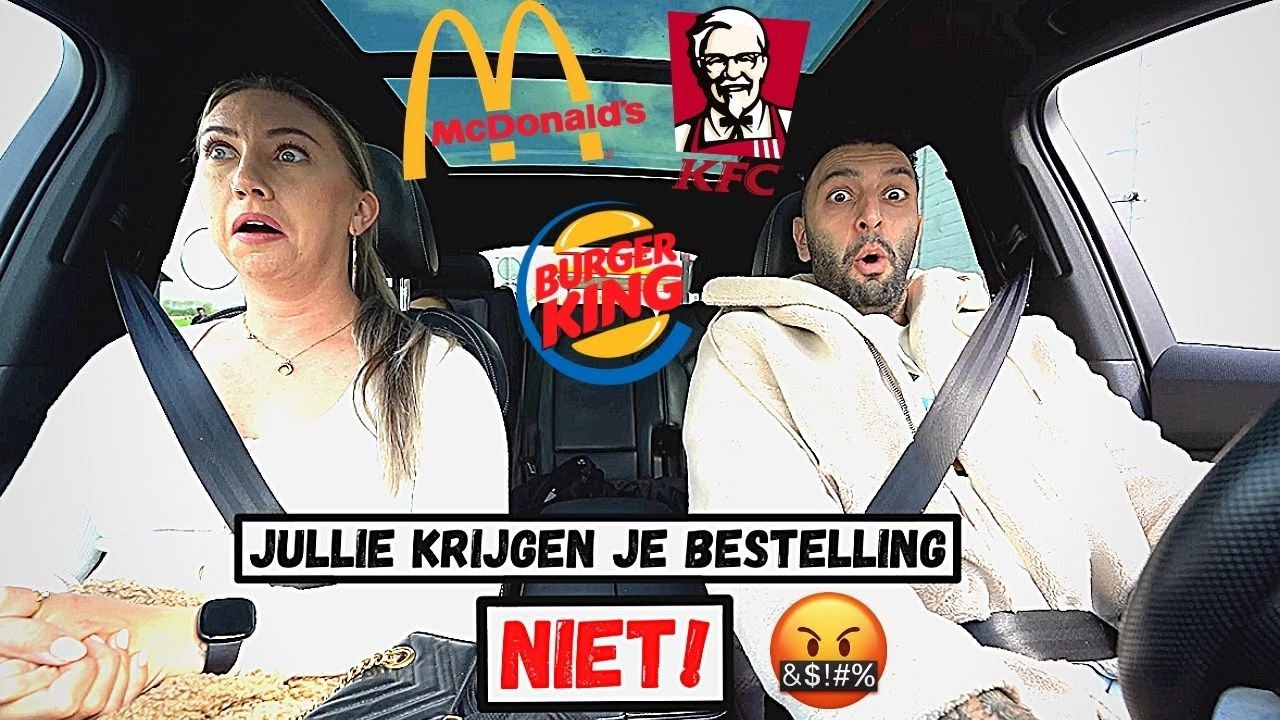 1DAG DE PERSOON VOOR ONS LATEN BEPALEN WAT WE ETEN! 🍟🥤| #565