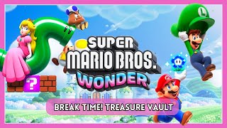Super Mario Bros Wonder Break Time Treasure Vault - All Wonder Seeds Walkthrough