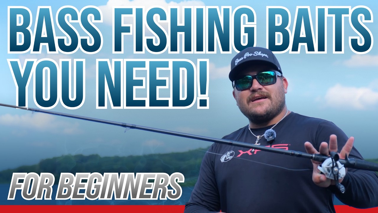 Beginner Bass Fishing Baits You NEED! | Justin Cooper