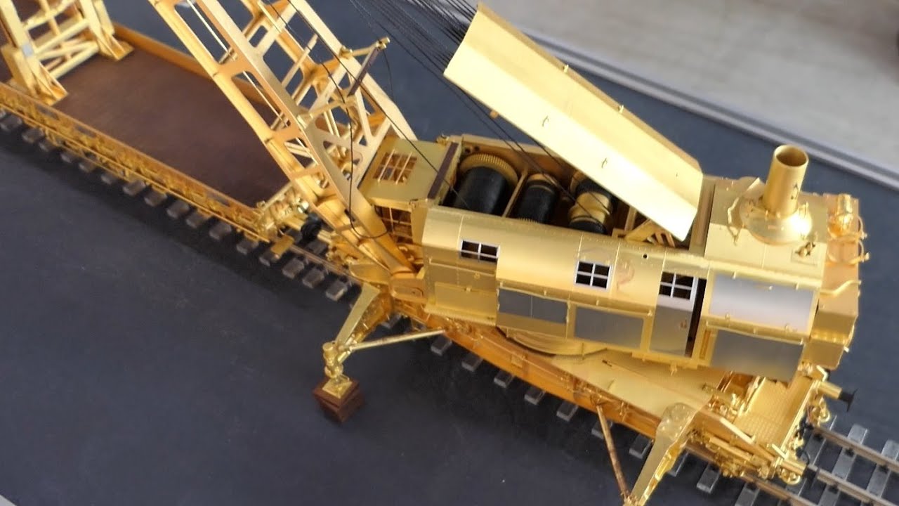 Dampfkran Ardelt 57 t in 1:32 von KM1 - Internationales Spur-1-Treffen im Technik Museum Speyer