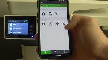 Lexmark 2200 series   How to scan documents using iPhone
