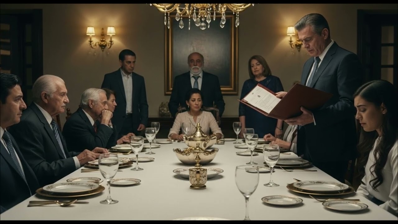 “No vales nada”—Me humillaron en la cena, hasta que mi abogado anunció mi herencia en voz alta