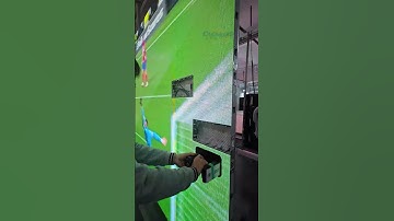 Did he do it right?#leddisplay #ledwall #eagerled #ledscreen #ledmodule