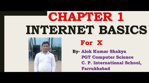 Chapter 1- Internet Basics- Part 1