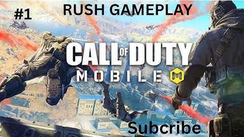 Call Of Duty Mobile Rush Gameplay ||  #codm #codmobile #callofdutymobile #callofduty #cod #codmw 