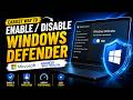 How to Disable Windows Defender | Turn OFF Windows Defender Security | Windows 10