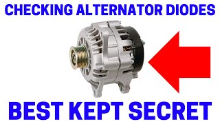 How To Easily Check Alternator Diodes