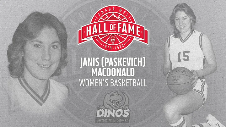 Canada West Hall of Fame inductee - Janis MacDonal...