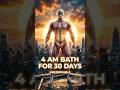 What Happens If You Bathe at 4 AM for 30 Days?😱#shortsviral#ytshorts#trending#viral#youtubeshorts